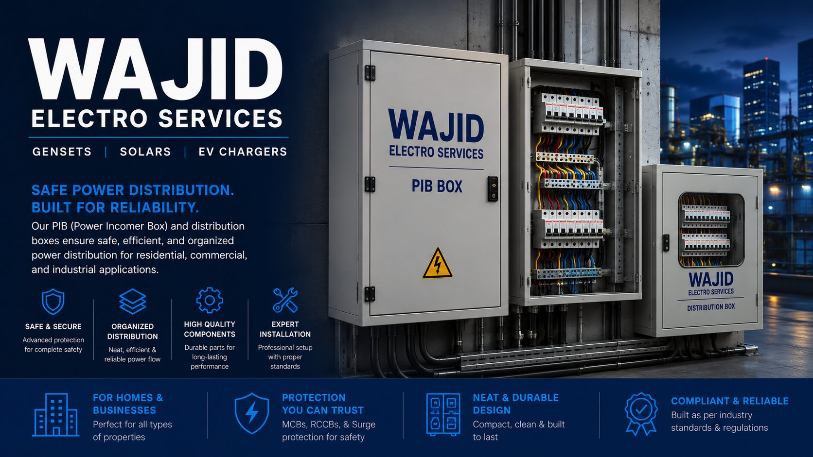 PIB power distribution box
