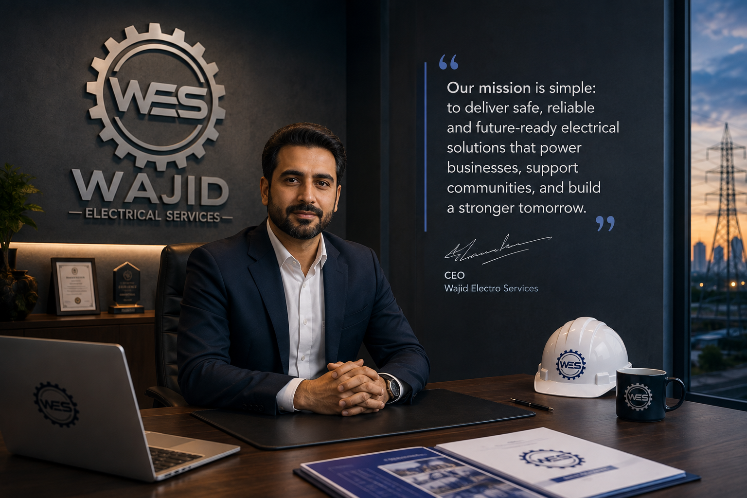 Wajid Electro Services solar installation
